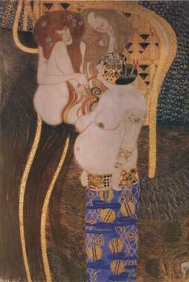 Gustav Klimt Beethoven Frieze (mk20) Sweden oil painting art